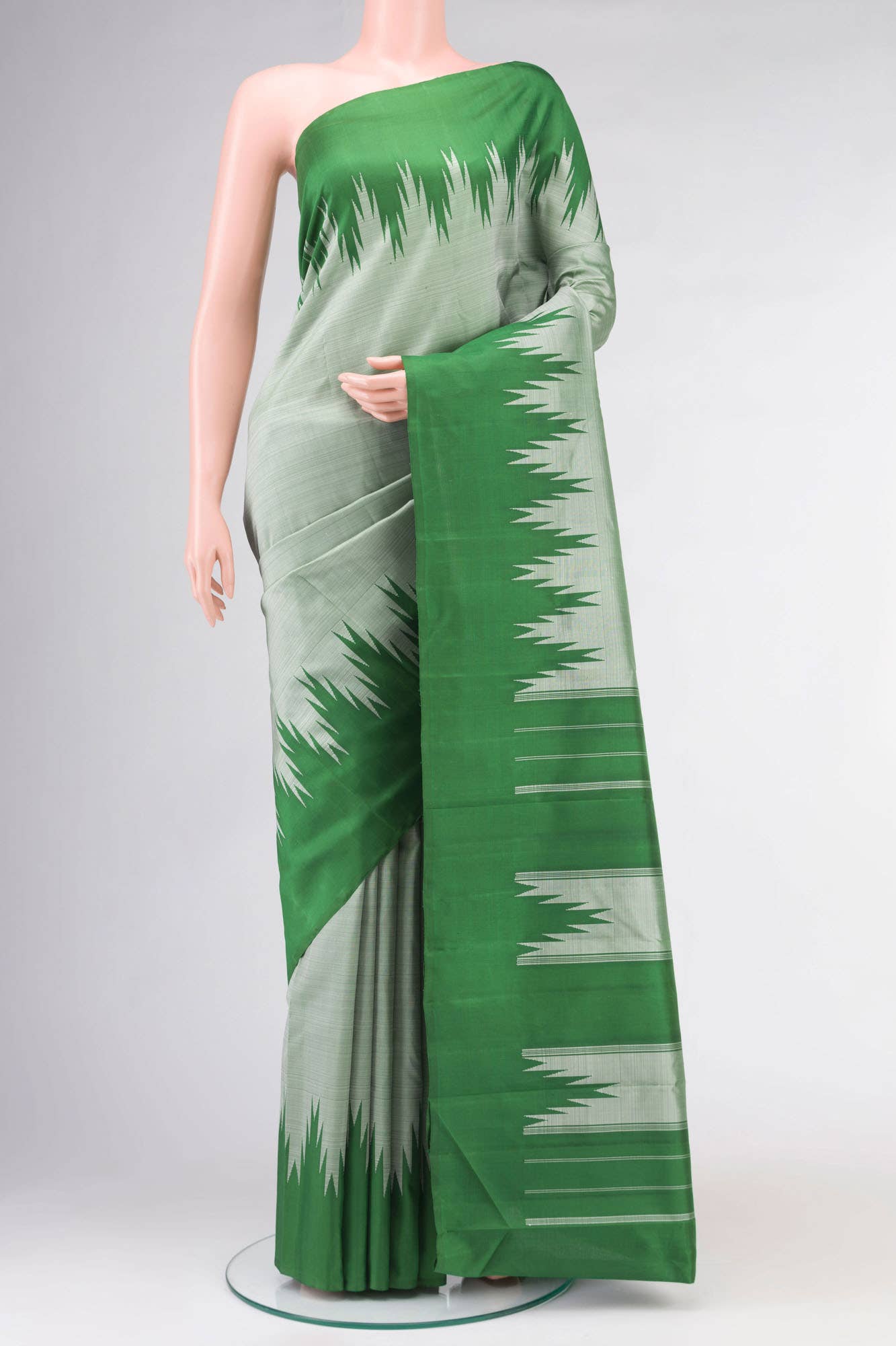 Green Kanchipuram Silk Saree