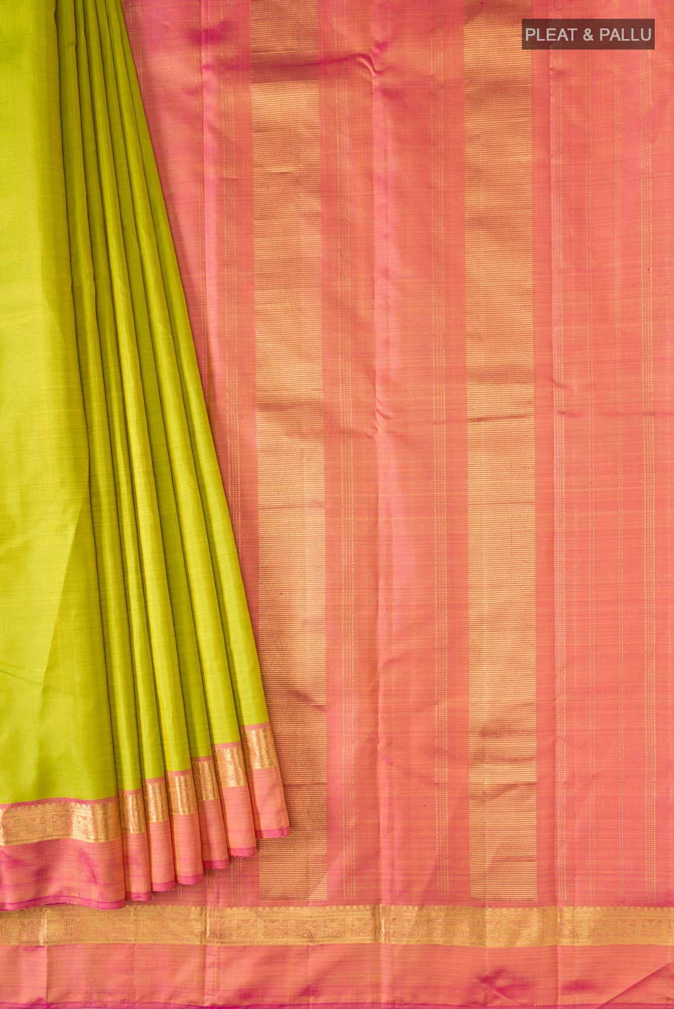 Green Kanchipuram Silk Saree