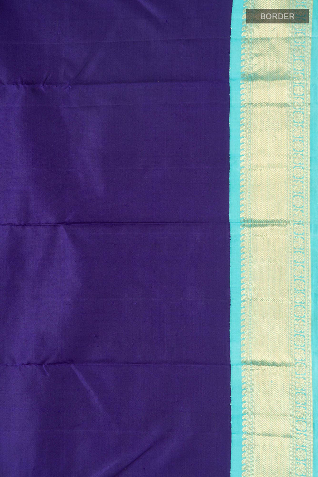 Blue Kanchipuram Silk Saree
