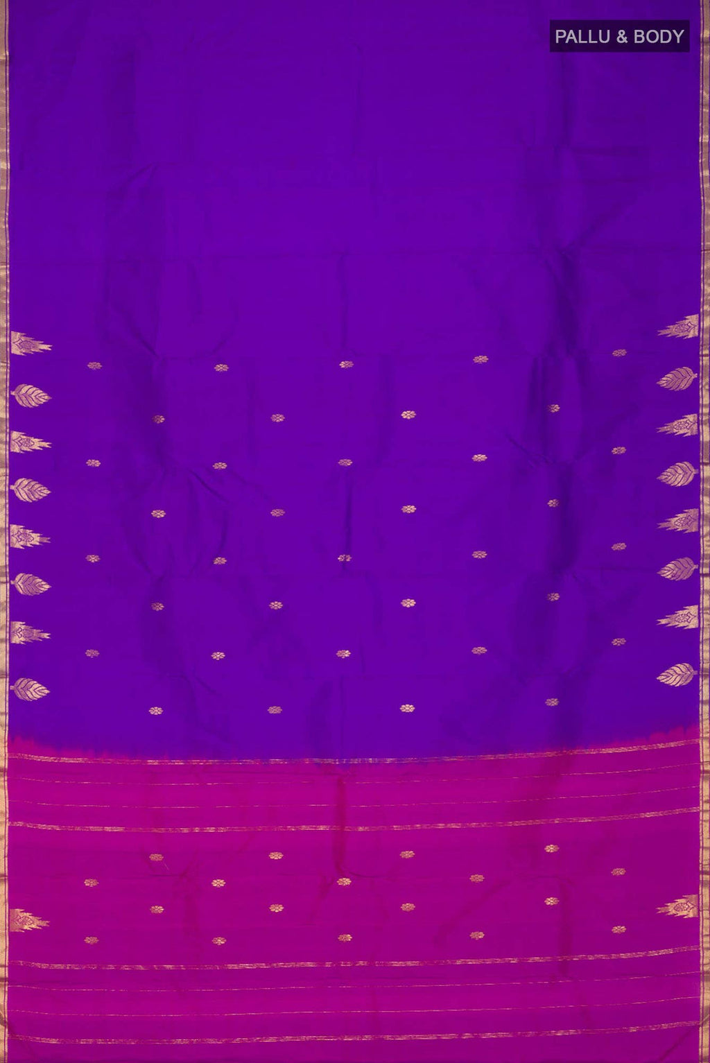 Blue Kanchipuram Silk Saree
