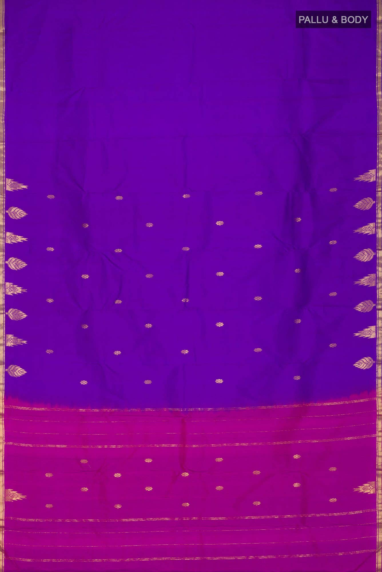 Blue Kanchipuram Silk Saree