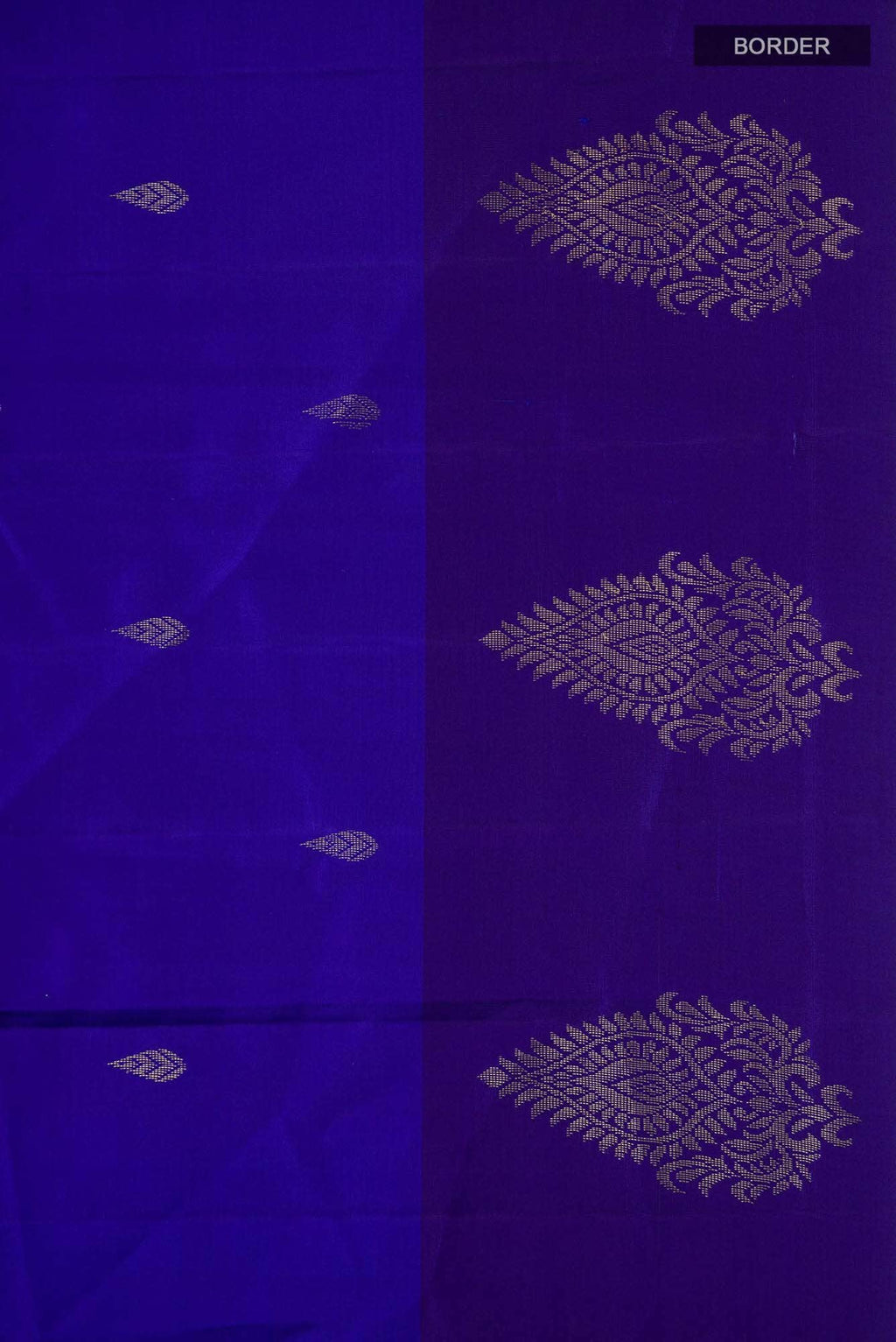 Blue Kanchipuram Silk Saree