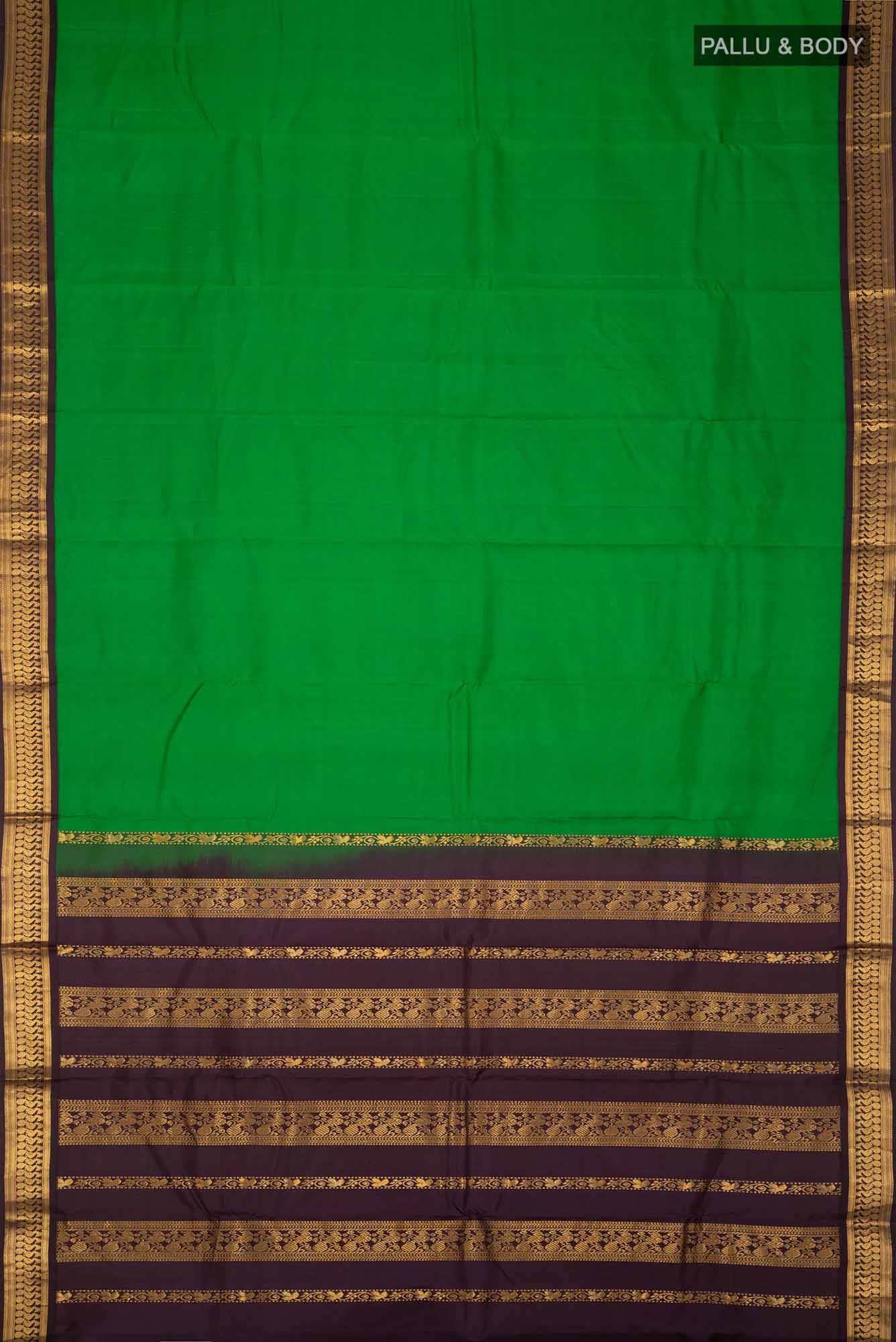 Green Kanchipuram Silk Saree