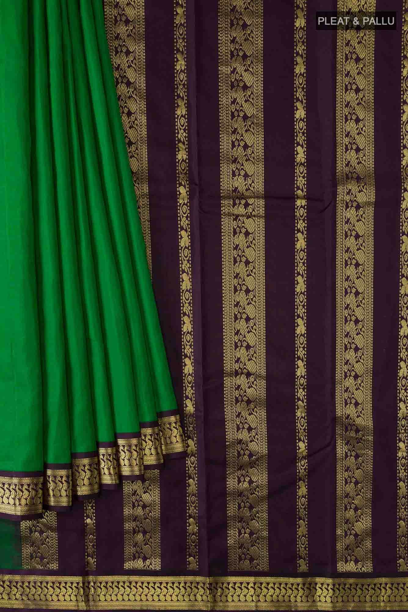 Green Kanchipuram Silk Saree