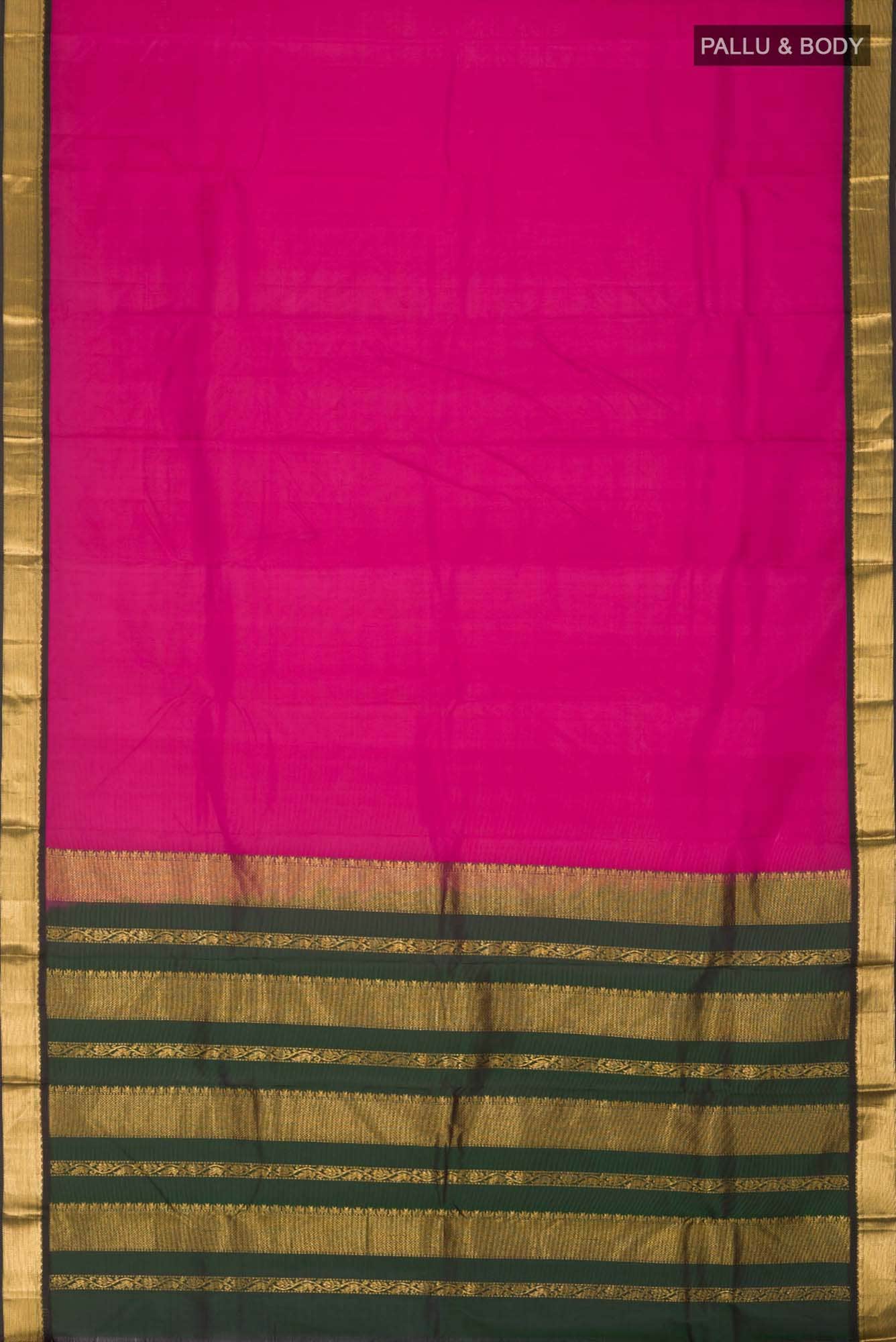 Pink Kanchipuram Silk Saree