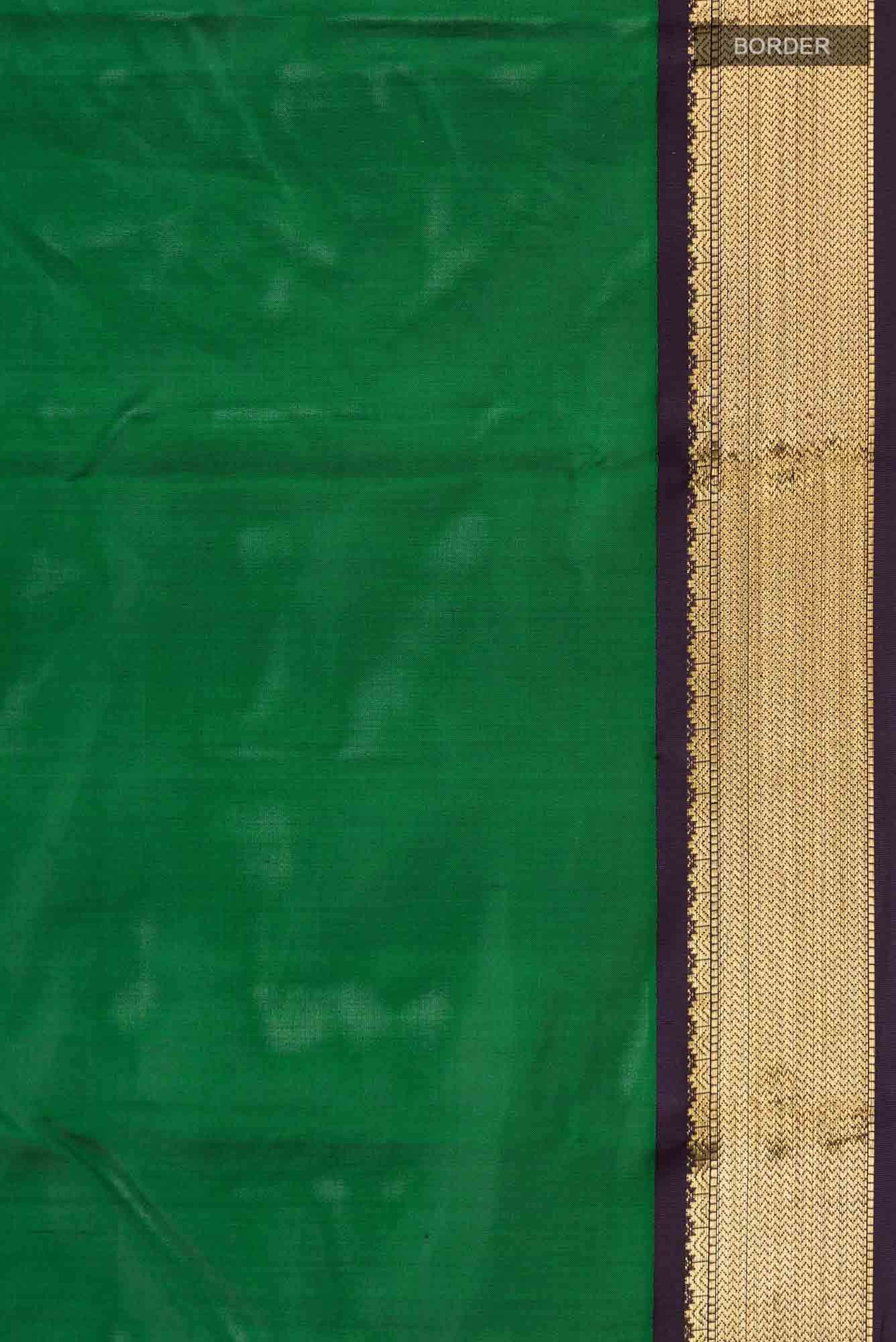Green Kanchipuram Silk Saree