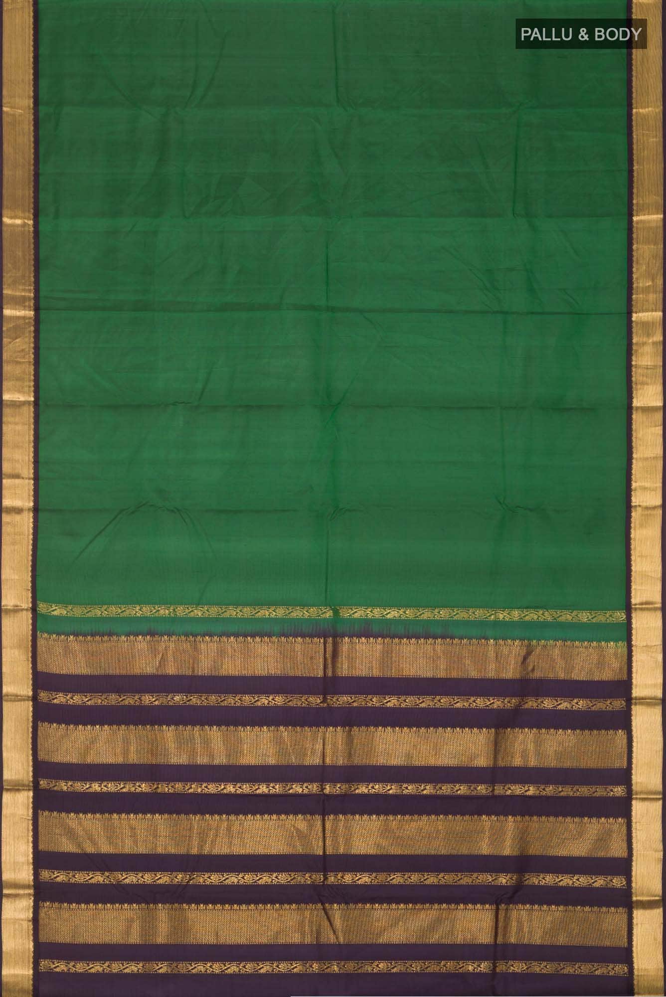 Green Kanchipuram Silk Saree