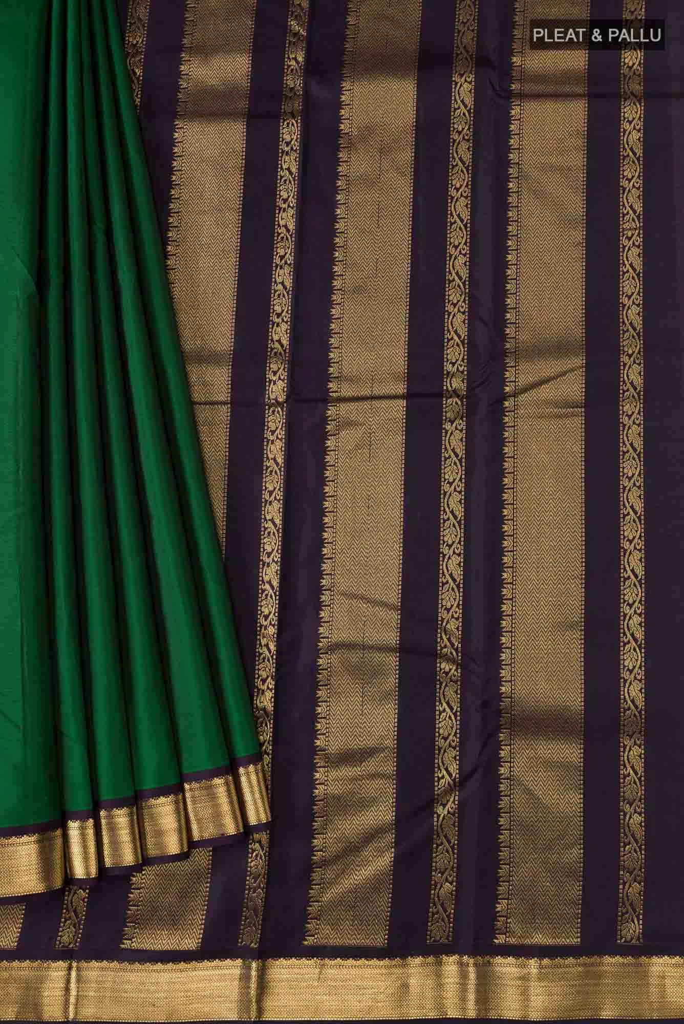 Green Kanchipuram Silk Saree