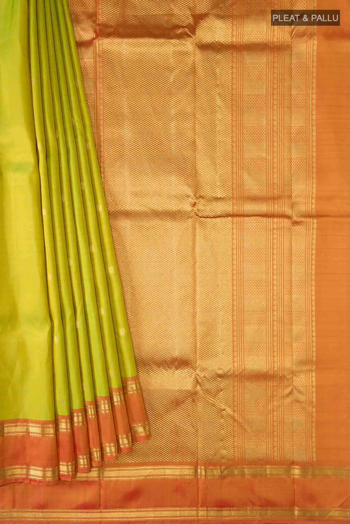 Green Kanchipuram Silk Saree
