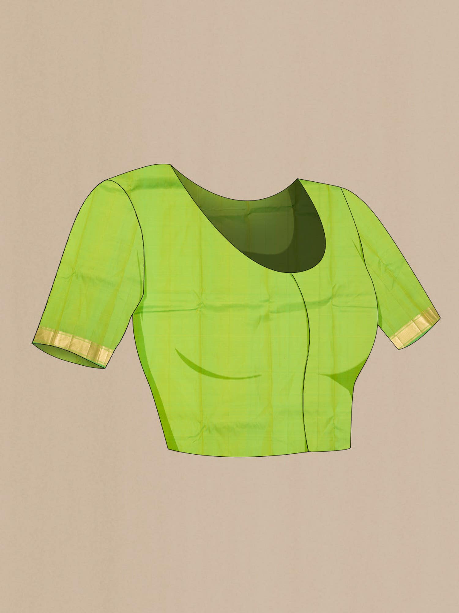 Green Kanchipuram Silk Saree