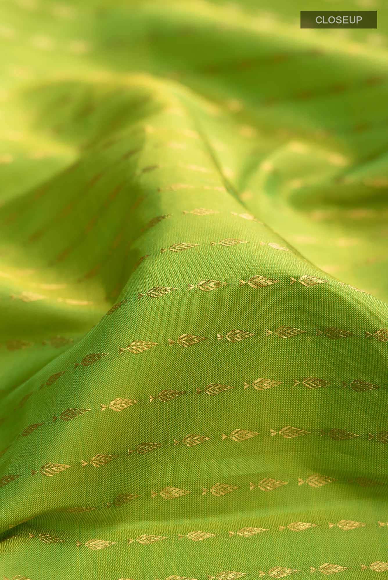 Green Kanchipuram Silk Saree