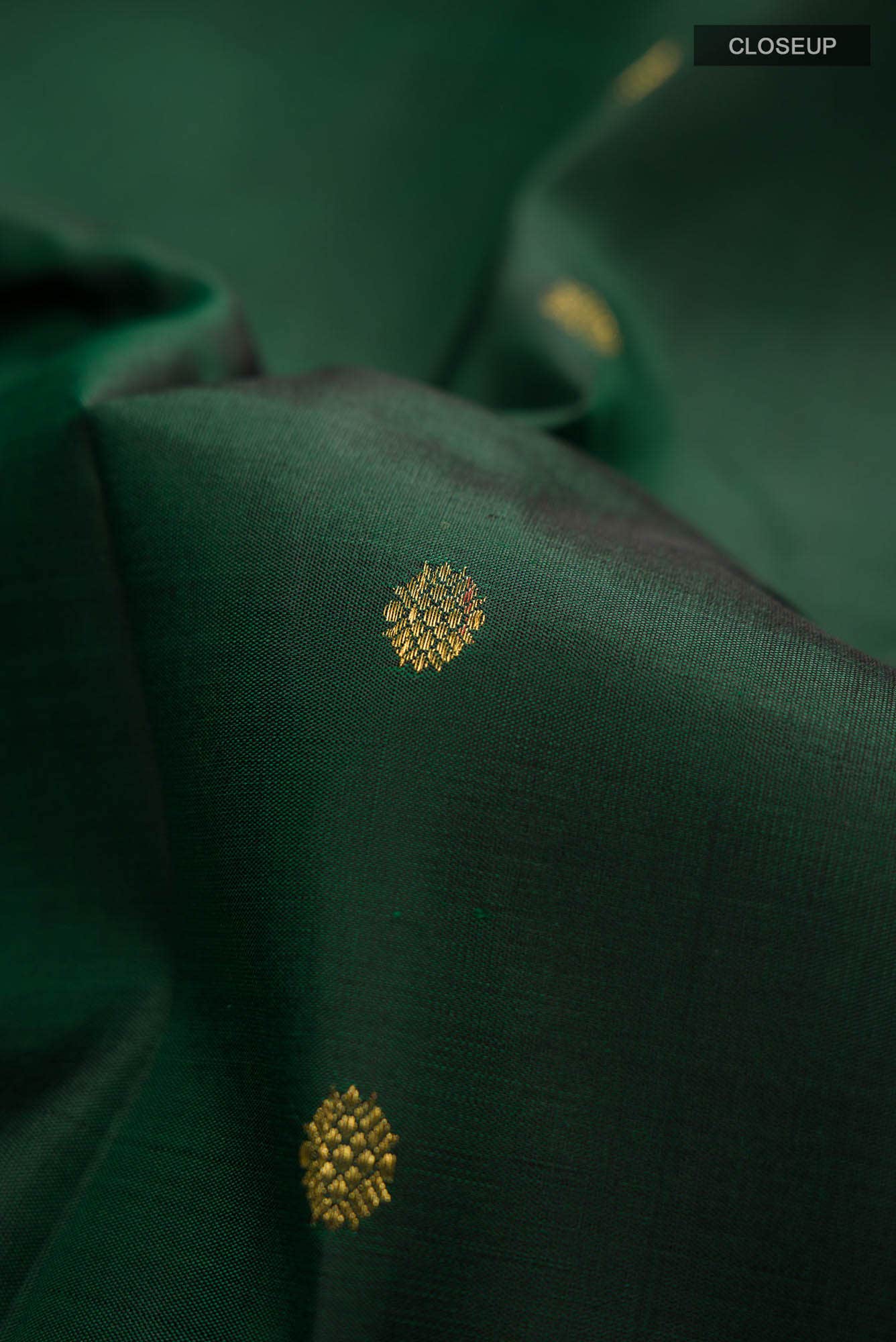 Green Kanchipuram Silk Saree