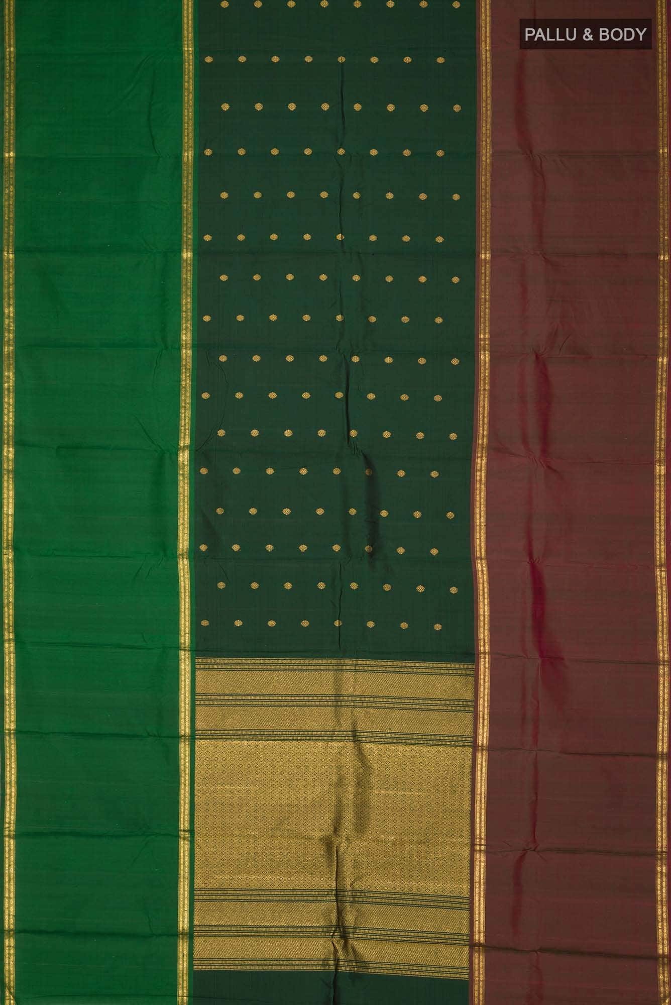 Green Kanchipuram Silk Saree