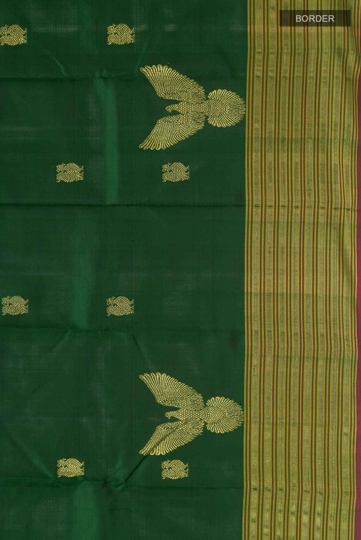 Green Kanchipuram Silk Saree