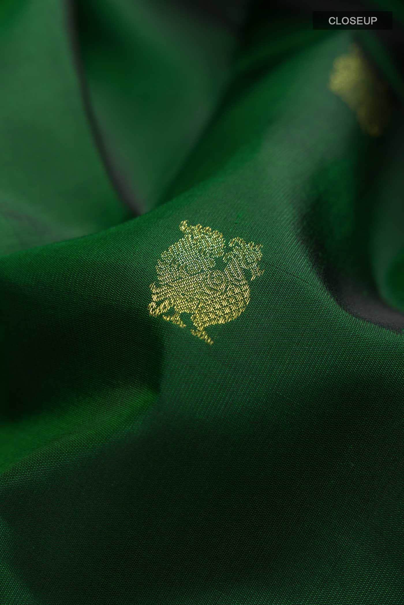 Green Kanchipuram Silk Saree