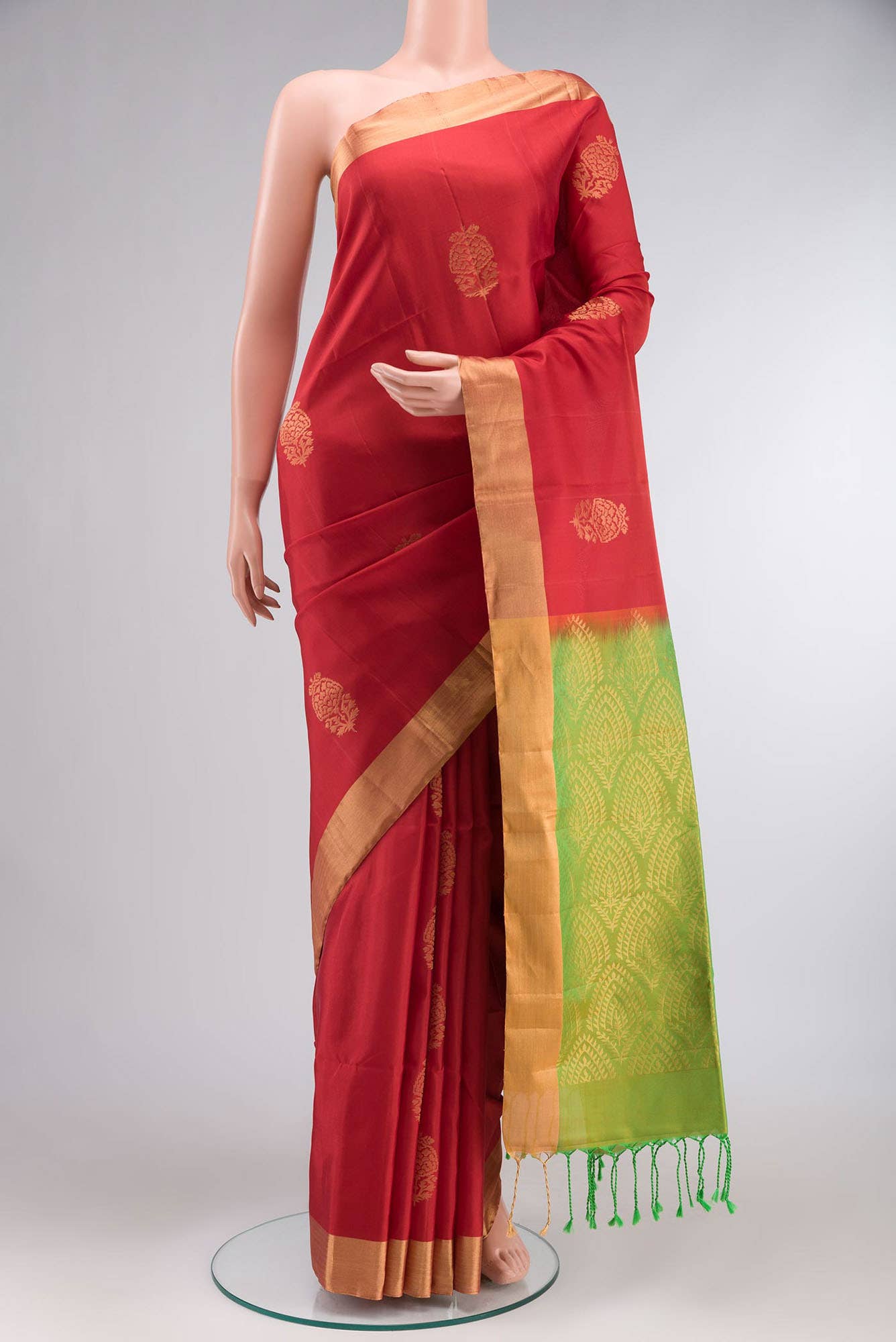 Red Soft Silk Saree