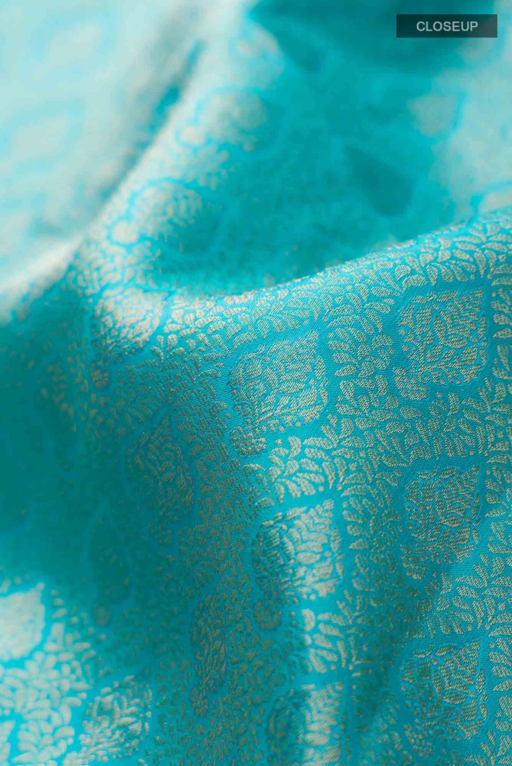 Blue Kanchipuram Silk Saree