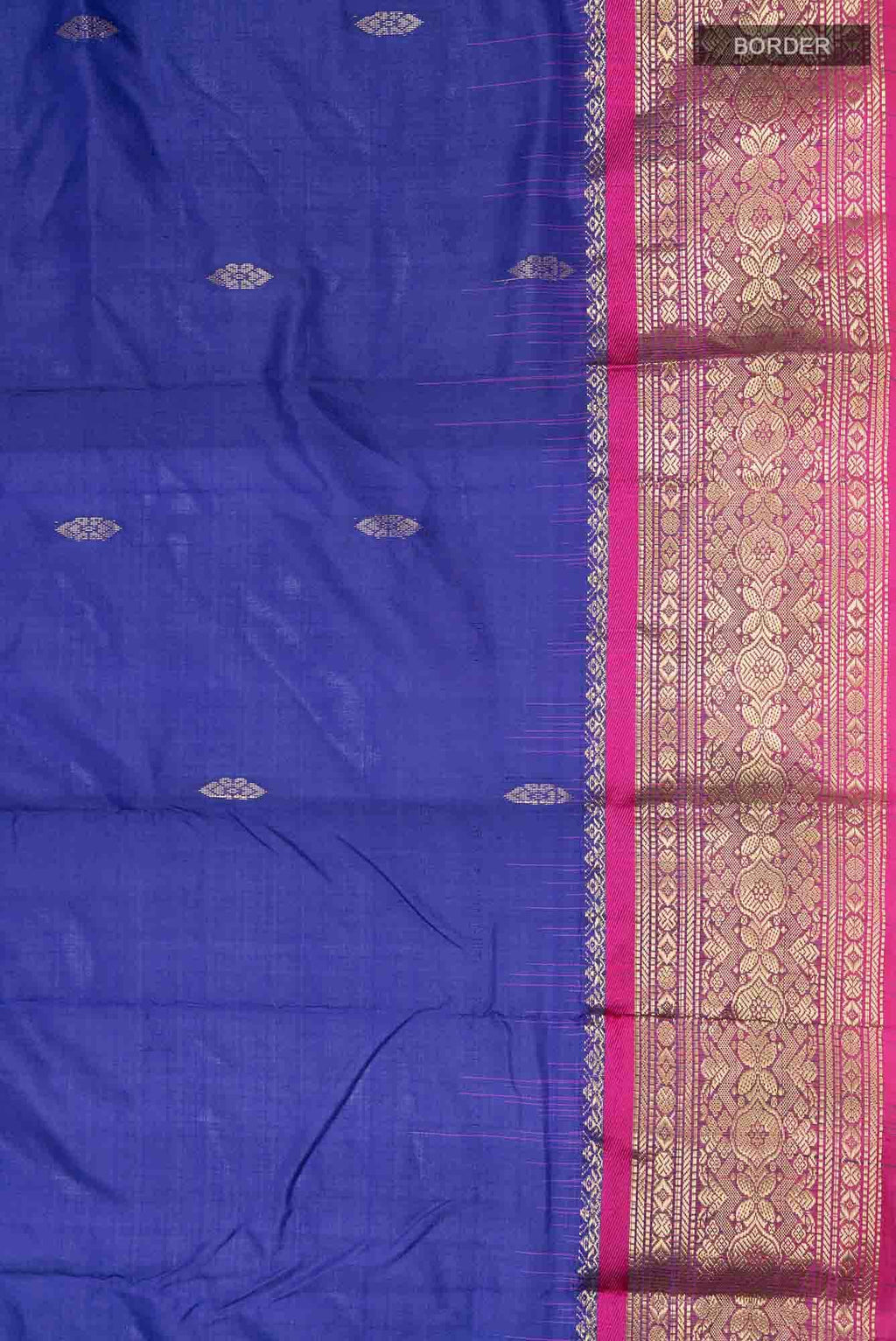 Blue Bangalore Silk Saree