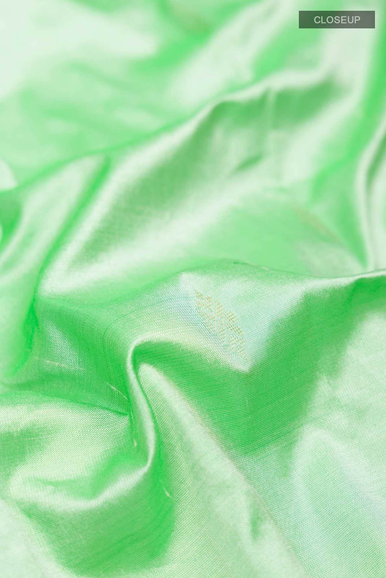 Green Bangalore Silk Saree