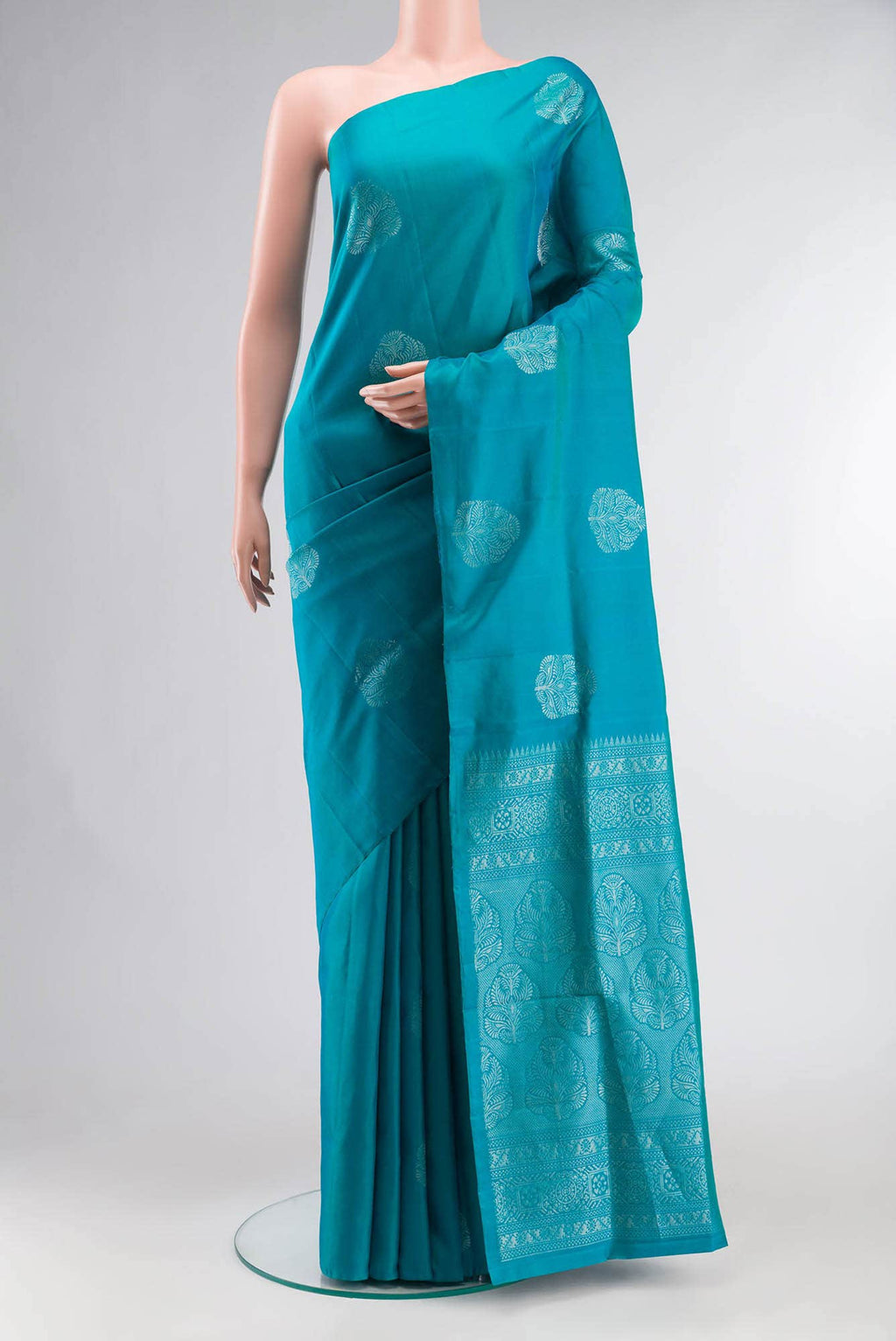 Blue Soft Silk Saree