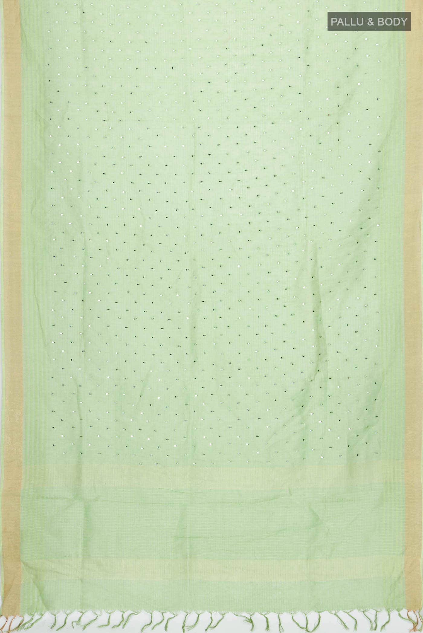 Light Green Linen Saree