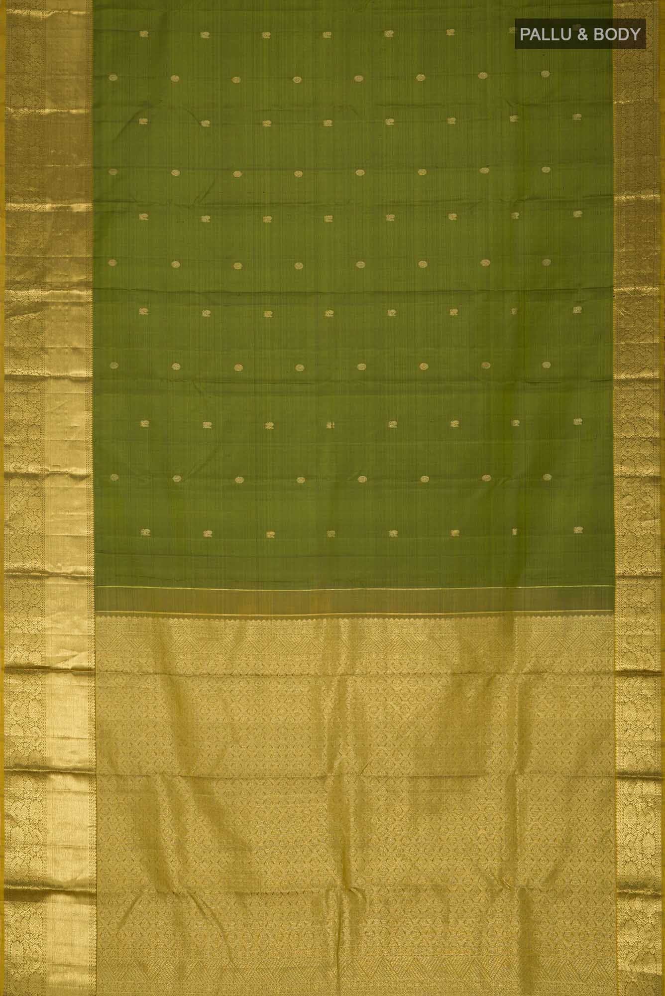 Green Kanchipuram Silk Saree