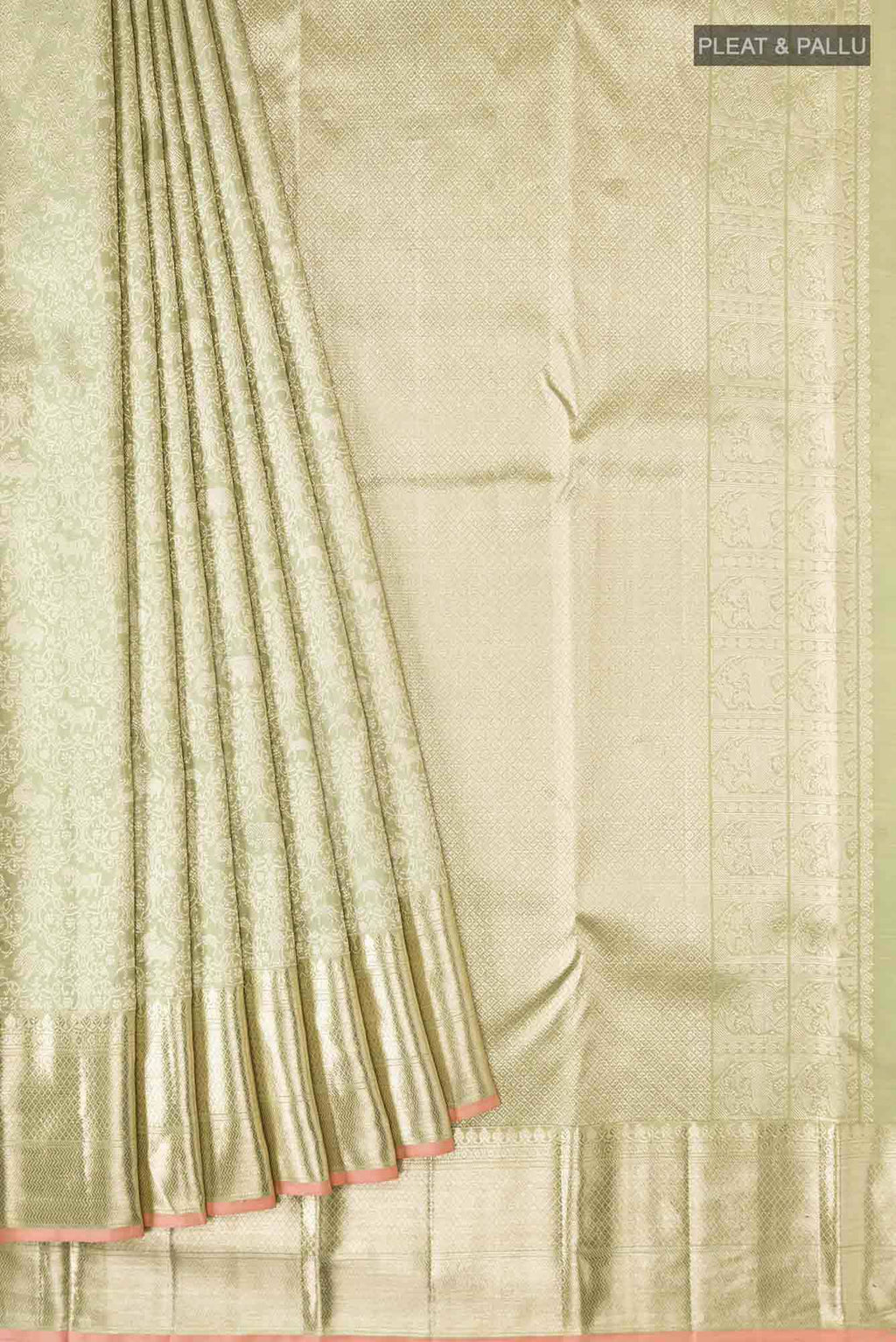 Green Kanchipuram Silk Saree
