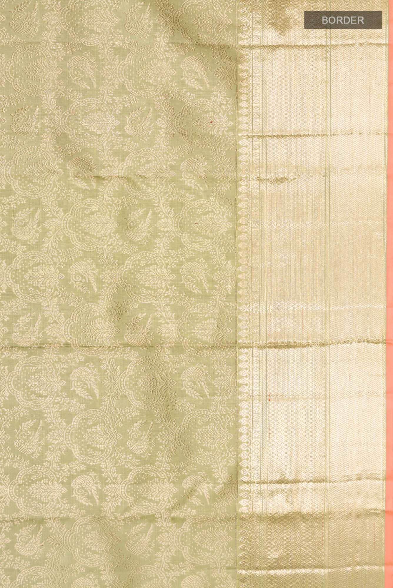 Green Kanchipuram Silk Saree