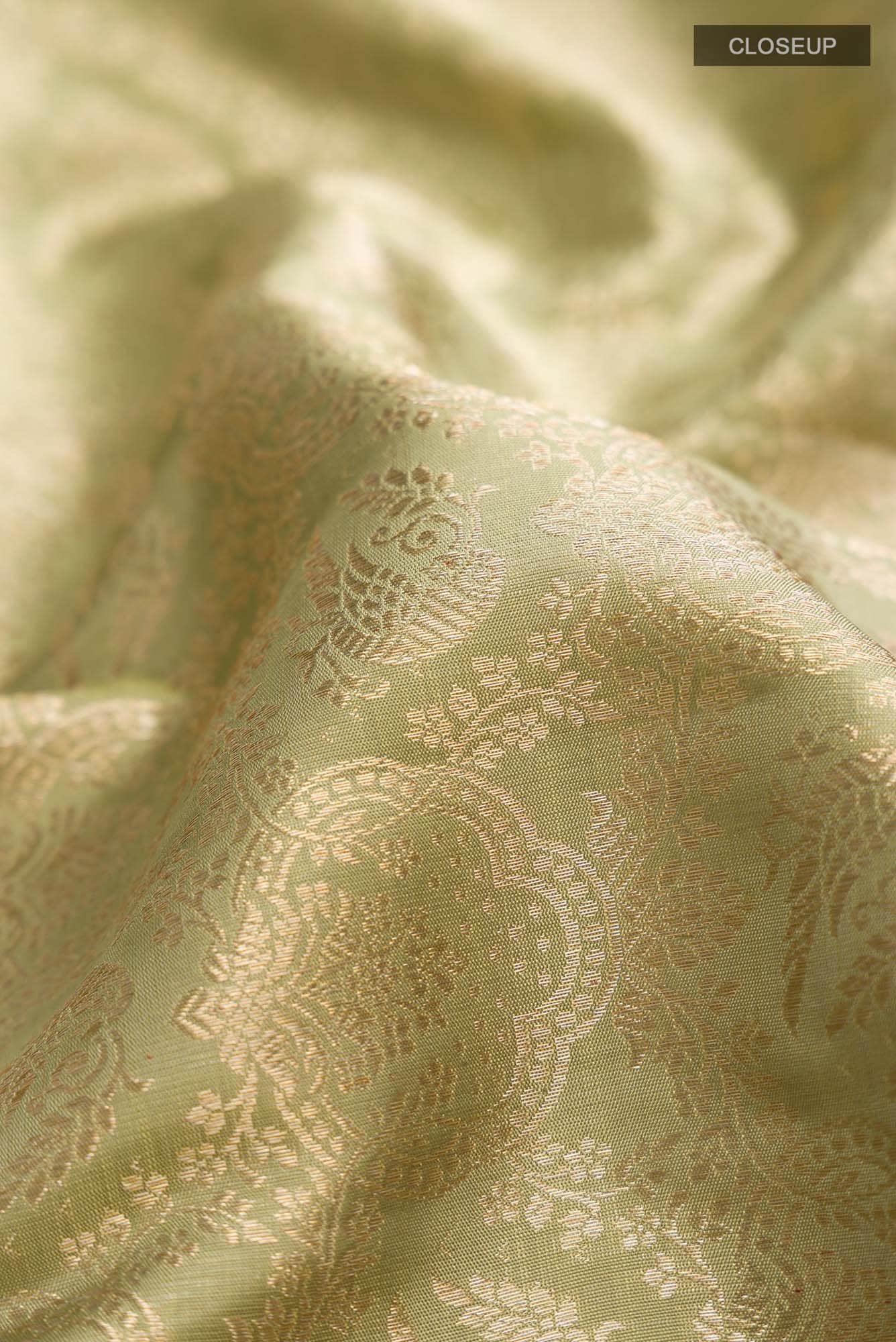 Green Kanchipuram Silk Saree