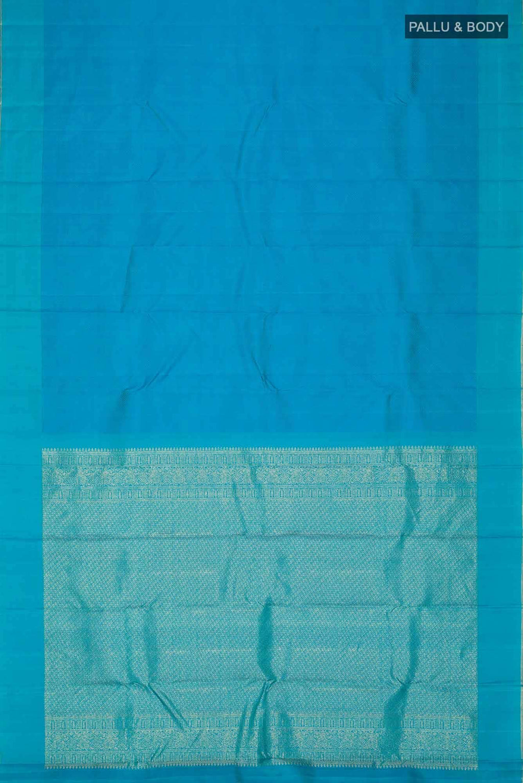 Blue Kanchipuram Silk Saree