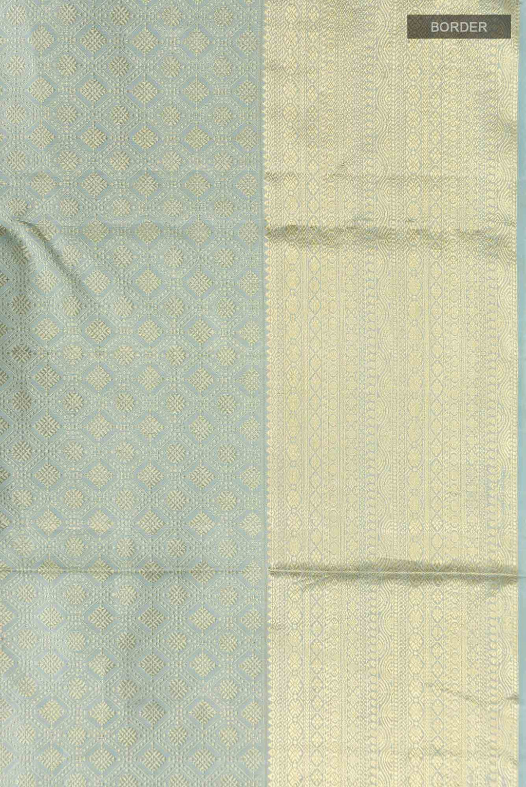 Light Blue Kanchipuram Silk Saree