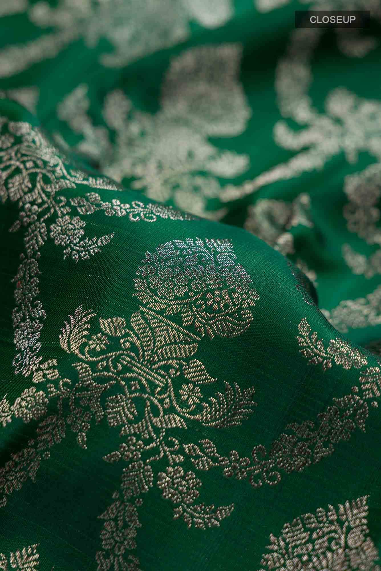 Green Kanchipuram Silk Saree