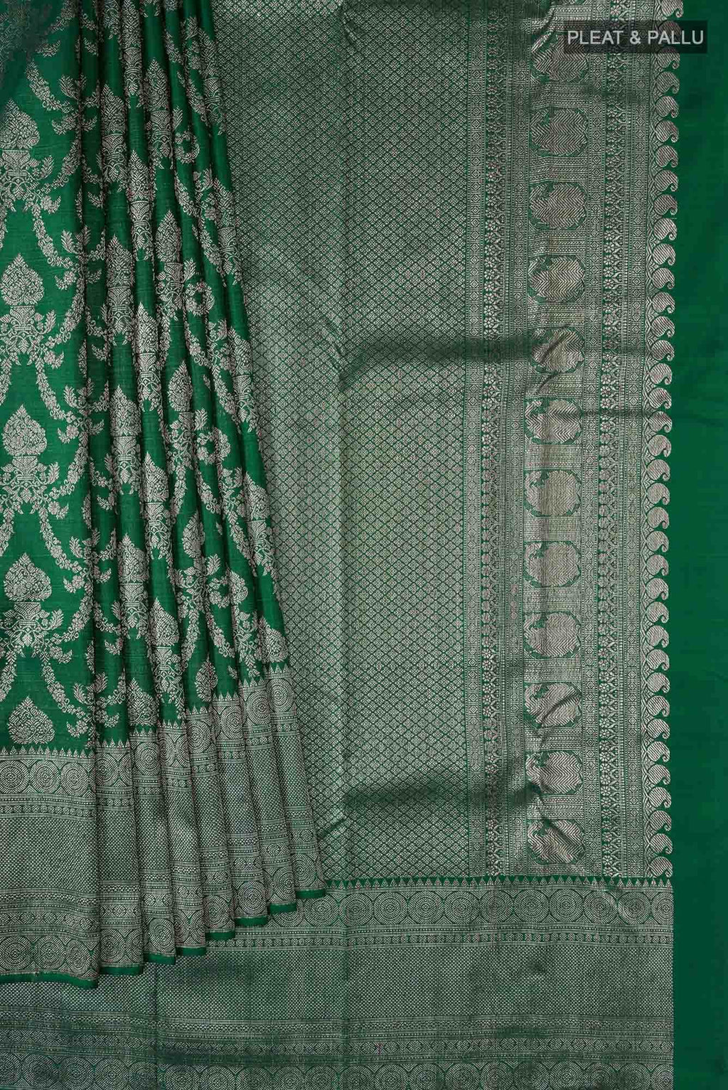 Green Kanchipuram Silk Saree