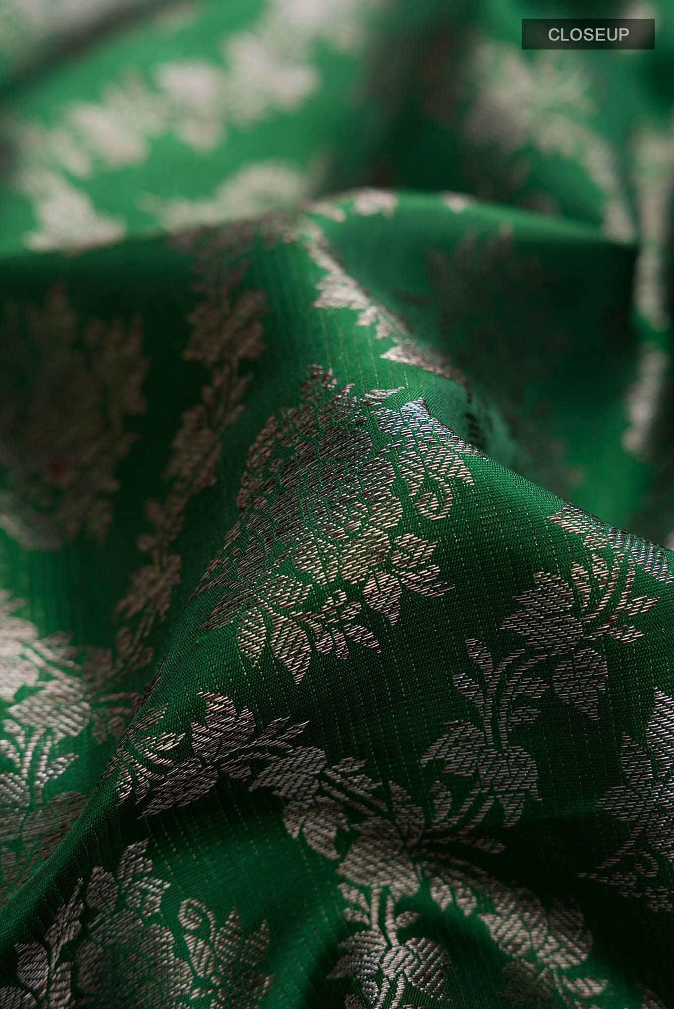 Green Kanchipuram Silk Saree