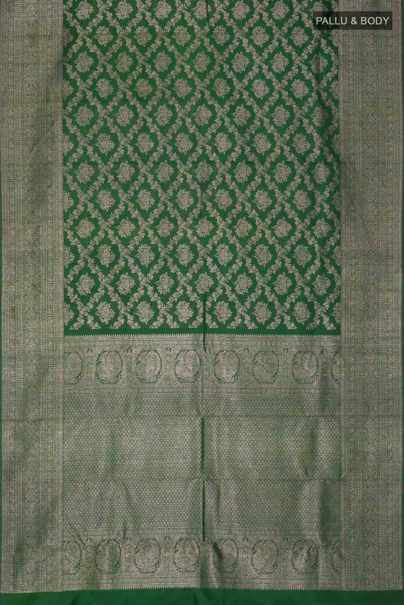Green Kanchipuram Silk Saree