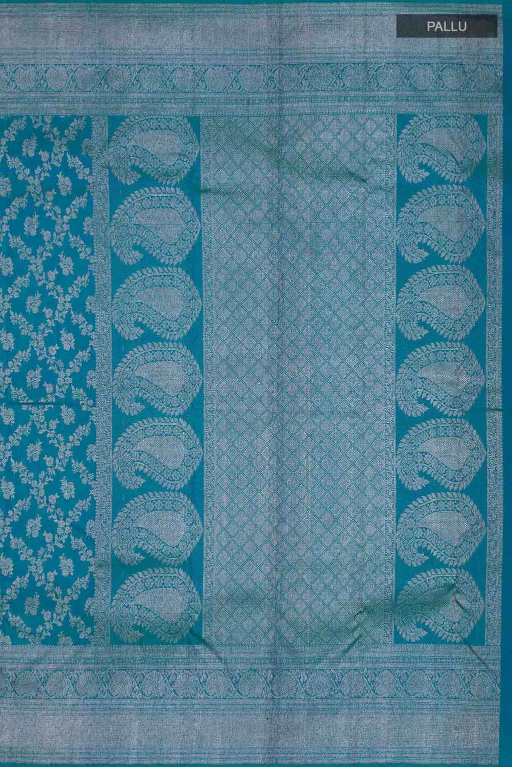 Blue Kanchipuram Silk Saree