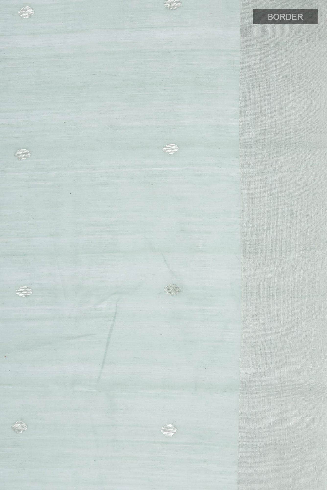 Green Chanderi Silk Cotton Saree