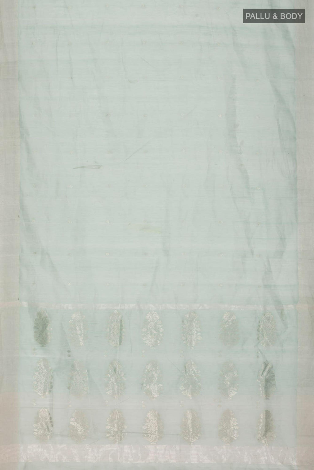 Green Chanderi Silk Cotton Saree
