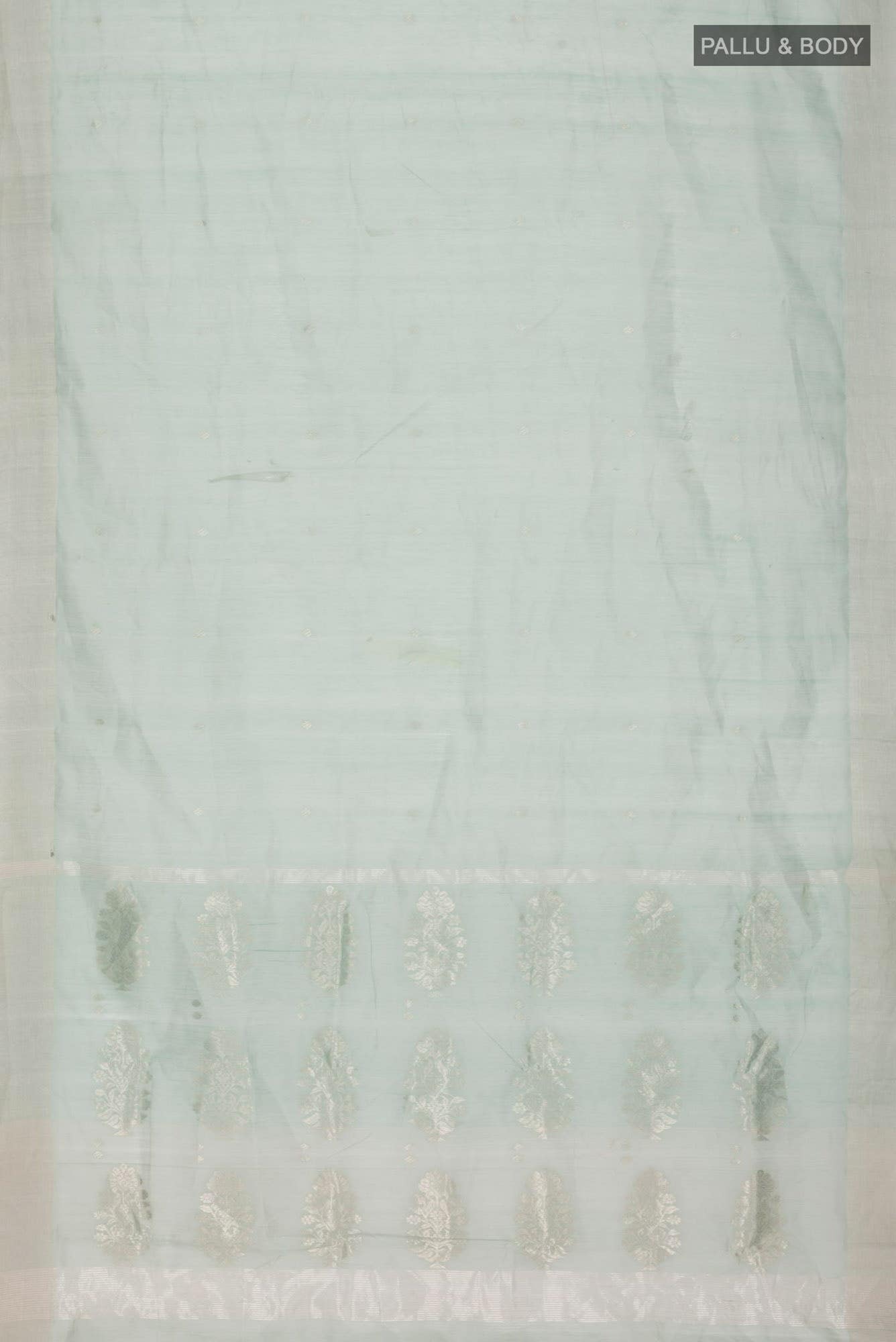 Green Chanderi Silk Cotton Saree