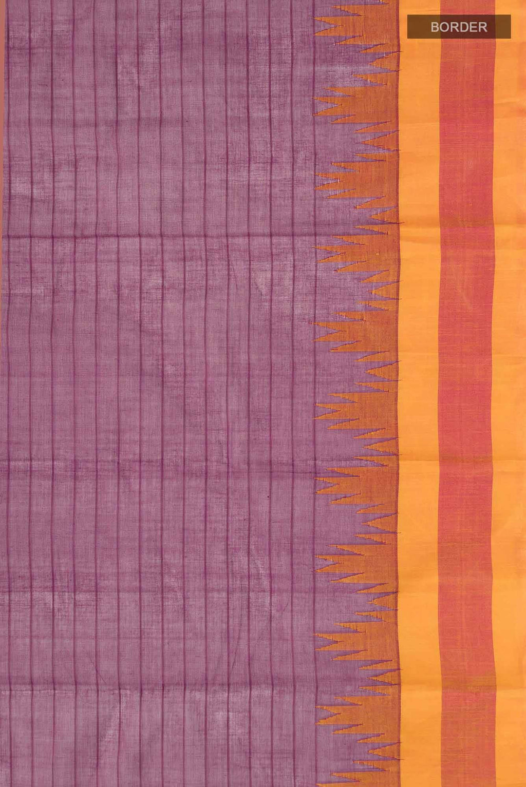 Maroon Kanchi Cotton Saree