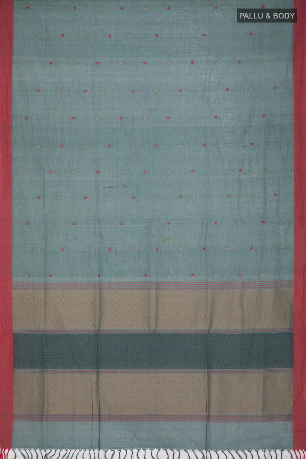 Green Coimbatore Cotton Saree