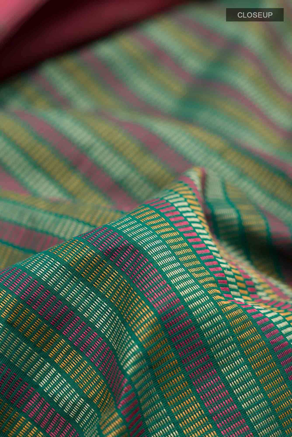 Green Cotton Saree