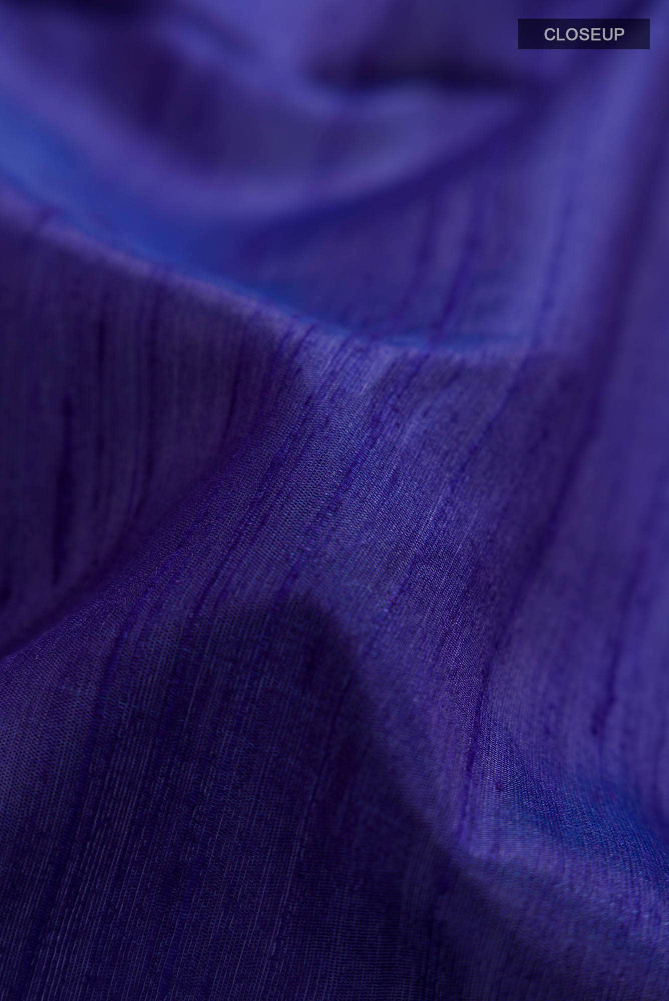 Blue Raw Silk Saree
