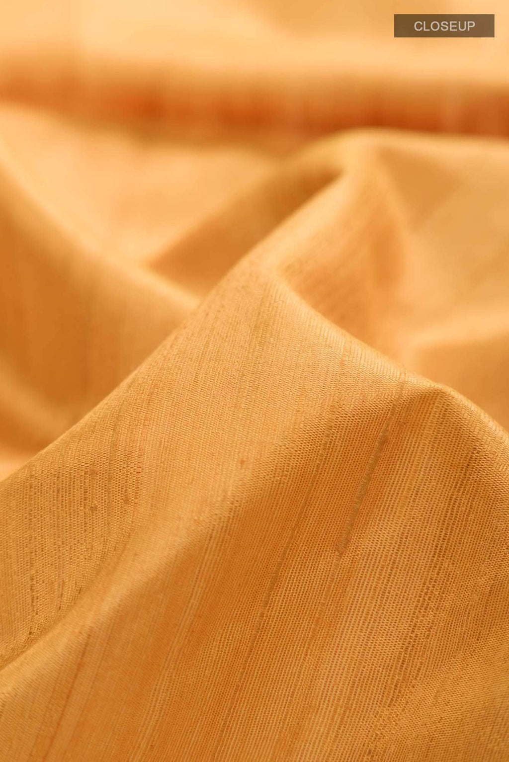 Mustard Raw Silk Saree