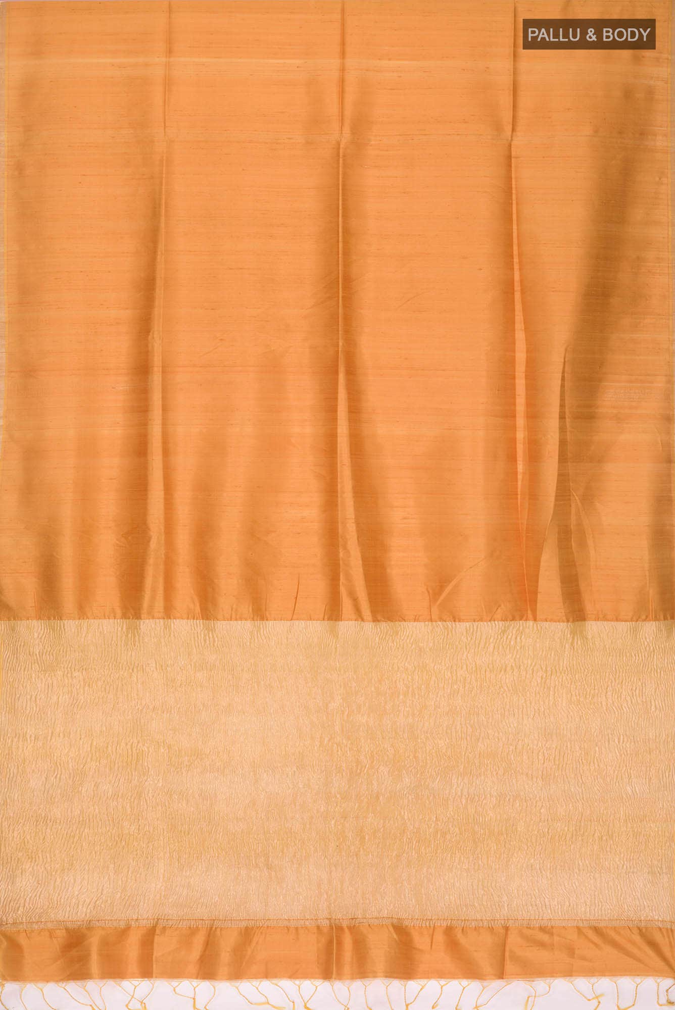 Mustard Raw Silk Saree