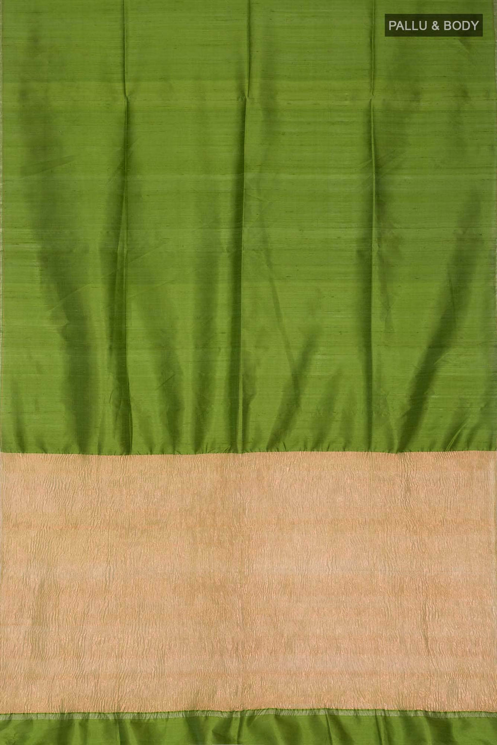 Green Raw Silk Saree