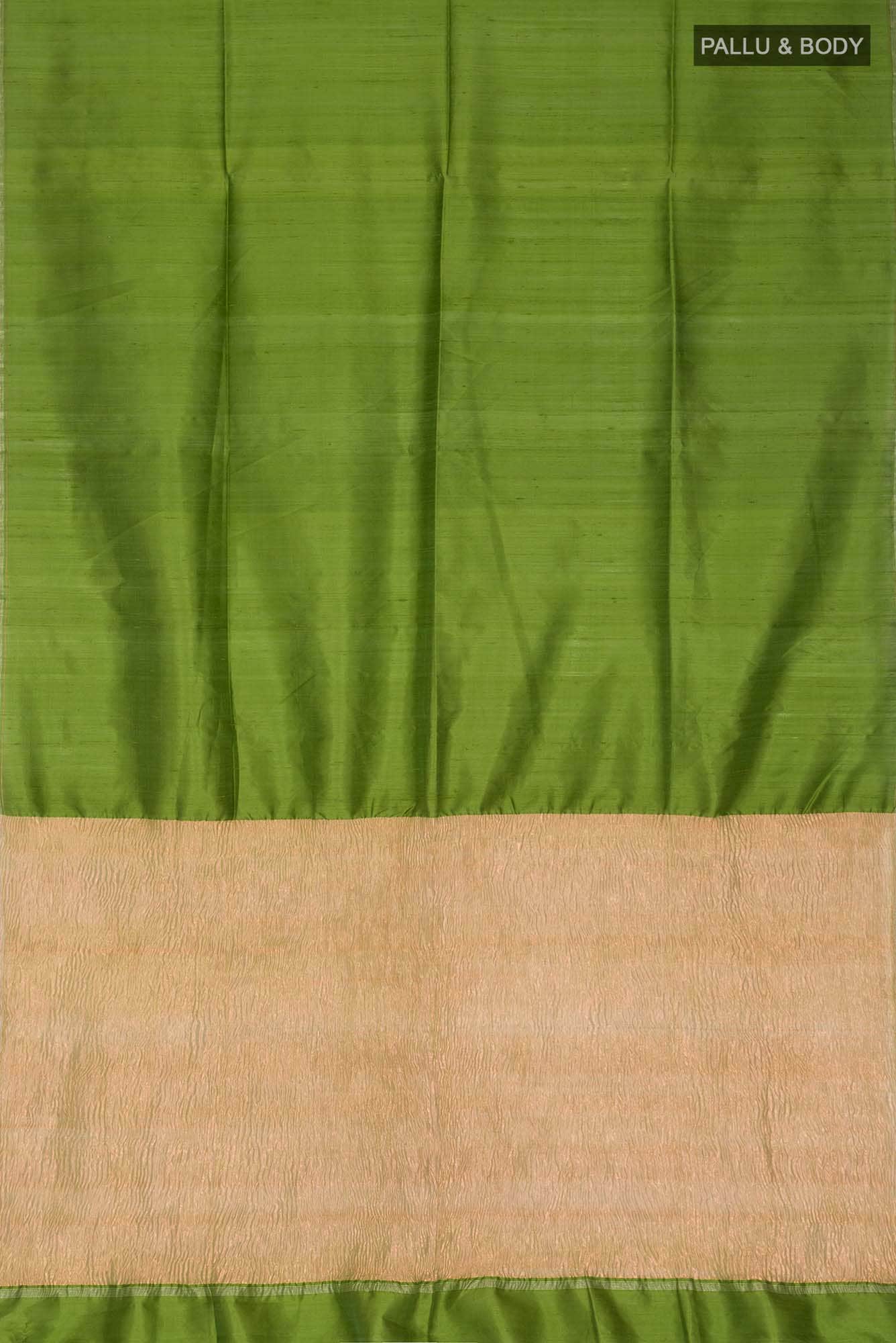 Green Raw Silk Saree