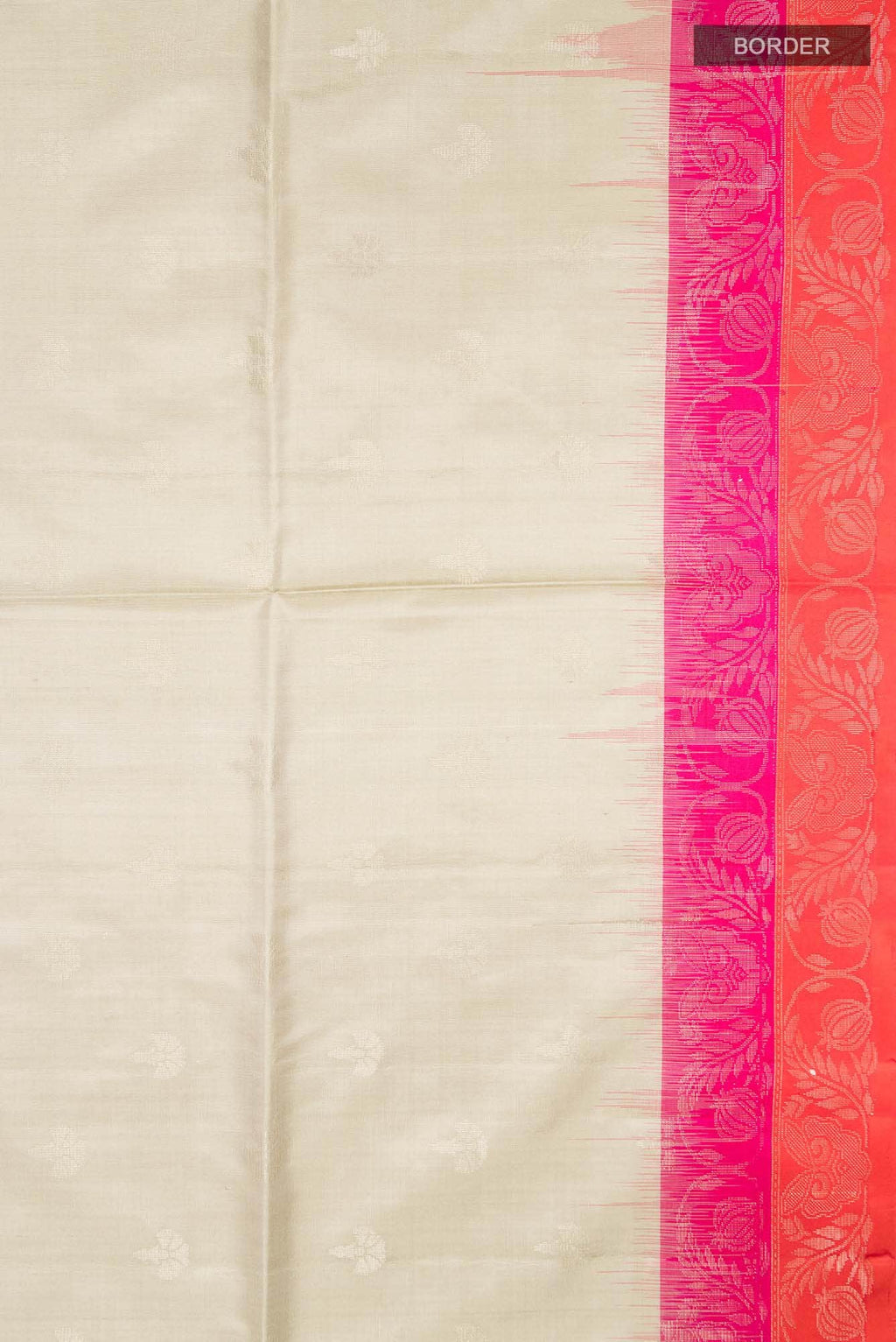 Beige Soft Silk Saree