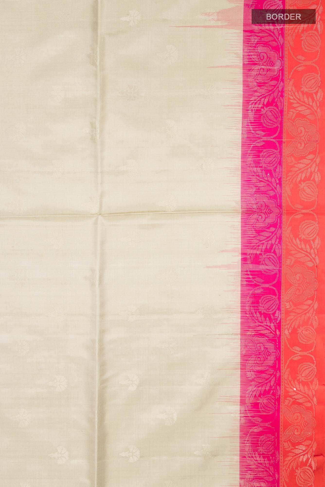 Beige Soft Silk Saree