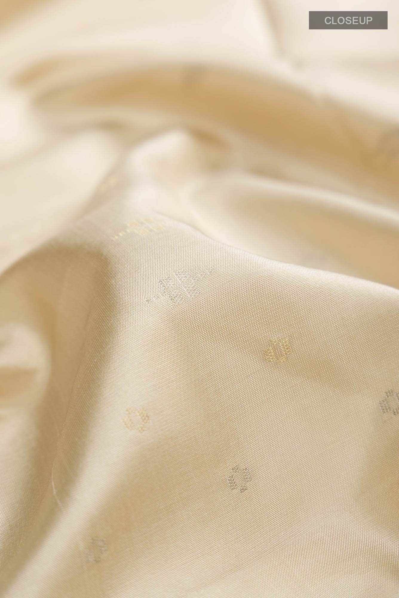 Beige Soft Silk Saree